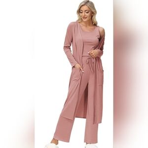 3 piece lounge set 95% Polyester, 5% Spandex